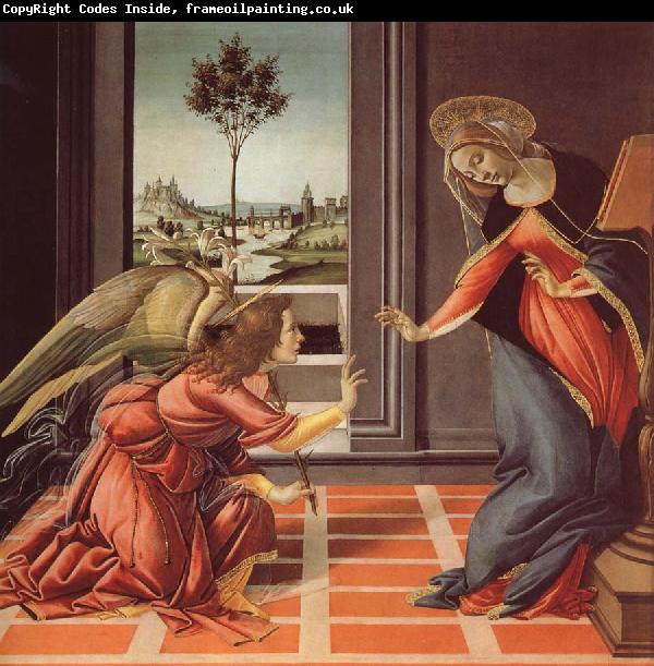 Sandro Botticelli The Annunciation